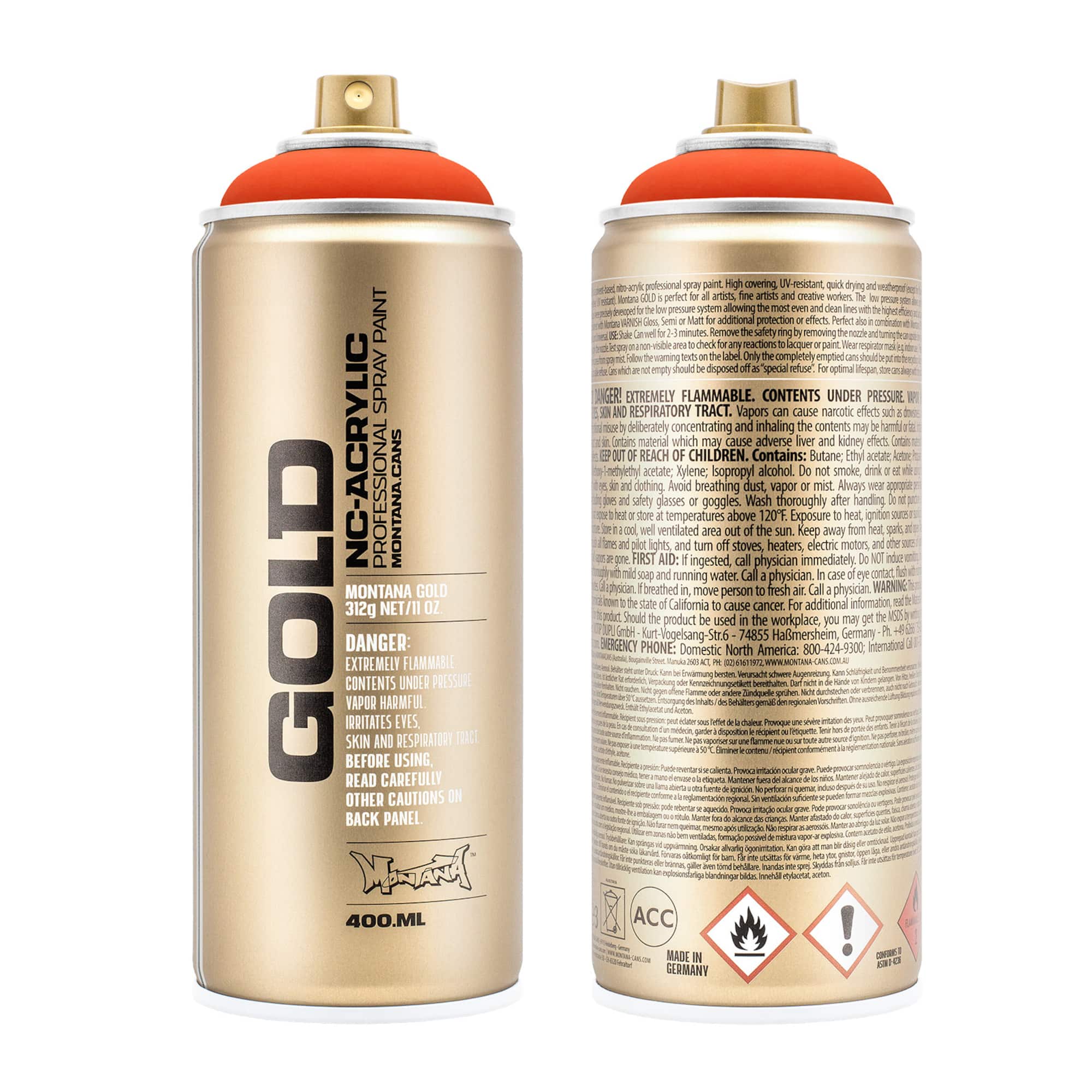 Montana™ Cans GOLD Flash Color Spray Paint
